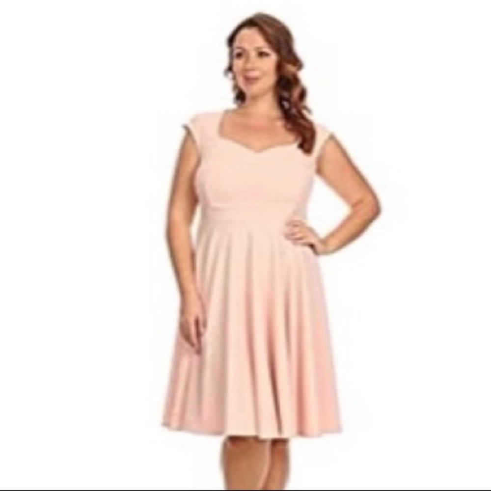 FIT AND FLARE DRESS - Picture 5 of 6